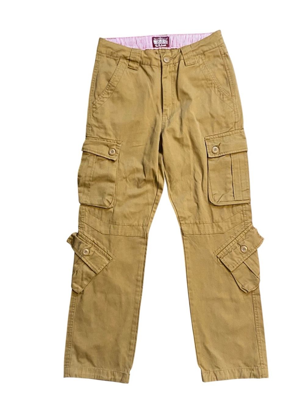 Matchstick Khaki Cargo Pants